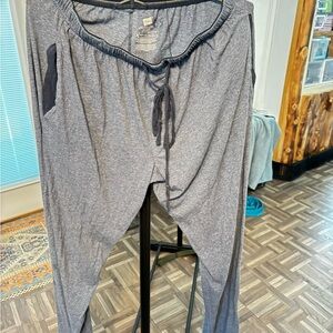 Hanes men’s lounge pants. M 32-34 blue/ gray color with dark accents